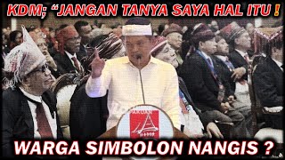WARGA SIMBOLON NANGIS KARENA KDM❓BATAK KALAH OLEH SUNDA❗