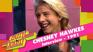 Download lagu Chesney Hawkes on Screaming Girls, Sex Appeal, and Almost Talking About Music (Countdown, 1991)