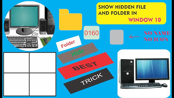 How to Create a Hidden Folder in Windows 10 | No Software Needed! 🔒