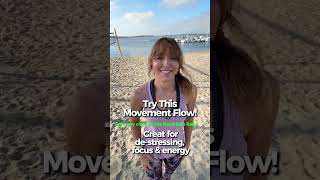 Try this Gentle Movement Flow Routine—great for energy, focus, and to de-stress!