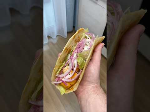 Лепешка роти с начинкой, очень вкусно #рецепты #новыйрецепт #лепешка #закуска