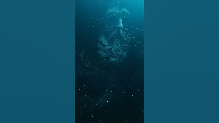 Do not wake the lady of the lake 🌊 #thalassophobia