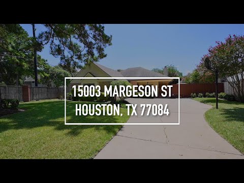 15003 Margeson St, Houston, TX home video tour