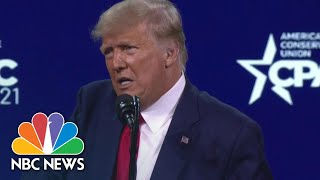 Fact-Checking Trump's CPAC Speech On Election Lies | NBC News NOW
