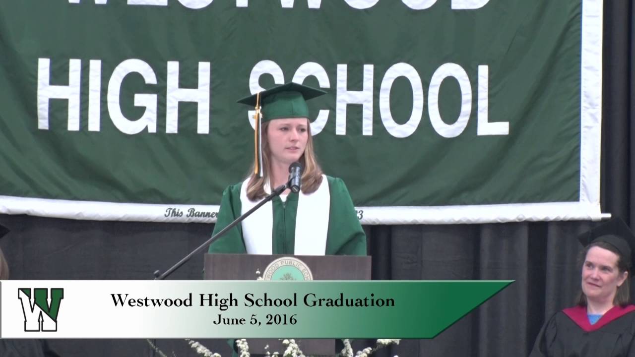 Westwood High School Graduation 2016 YouTube