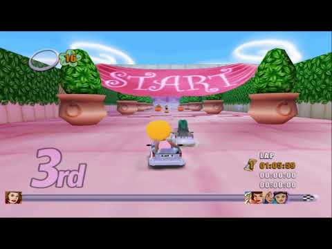 Action Girlz Racing (PS2) walkthrough - Fairytale Castle