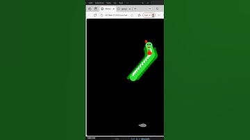 Snake and Rat Mouse Cursor Moving Animation HTML CSS JS #animation #css #shorts #shortvideo #codepen