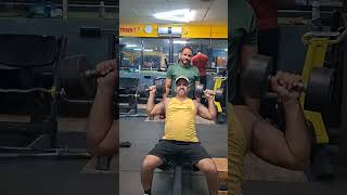Seated Dumbbell Shoulder Press 🔥 Build Bigger Shoulders Fast