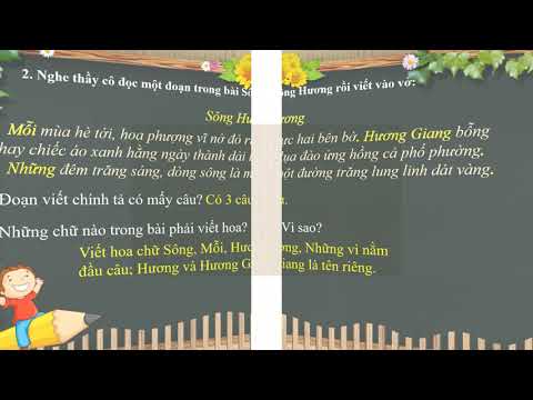 Bài 26C: Sông Hương (Tiết 2)