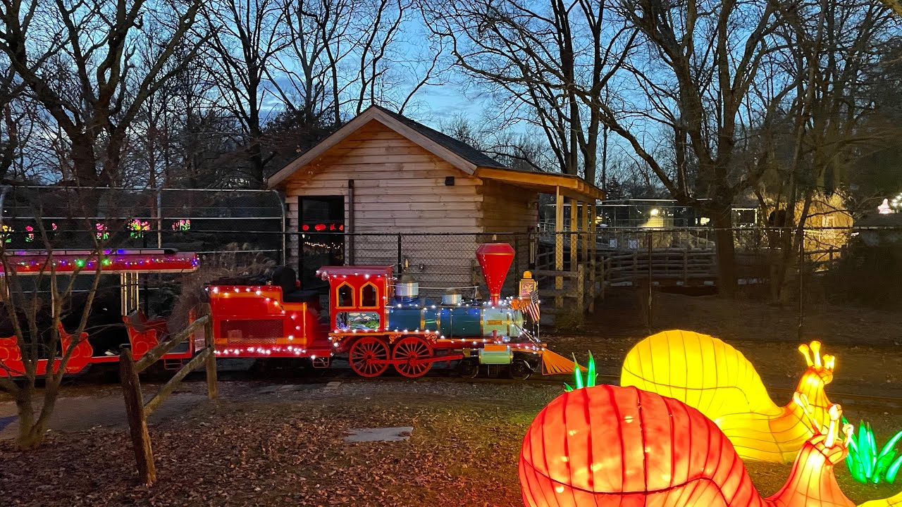 1st 2023 Video: Van Saun County Park Let it Glow Train Ride