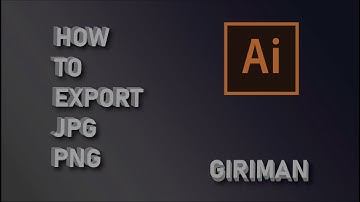 Export JPG, PNG in Adobe Illustrator || Save pictures of illustrations Bangla Tutorial