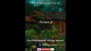 surah Al A'raf سورة الأعراف/verses (Ayaten)194-195 آيتيں/chapter (para) 9 پارہ/