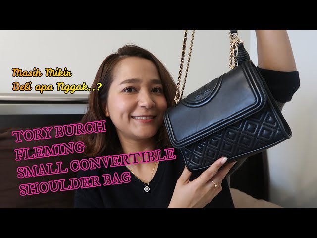 Unboxing Tory Burch Fleming Soft Medium Convertible Shoulder Bag