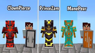 I Built Clownpierce, Manepear, Princezam & Sharpness Main Armor Trims & Shields