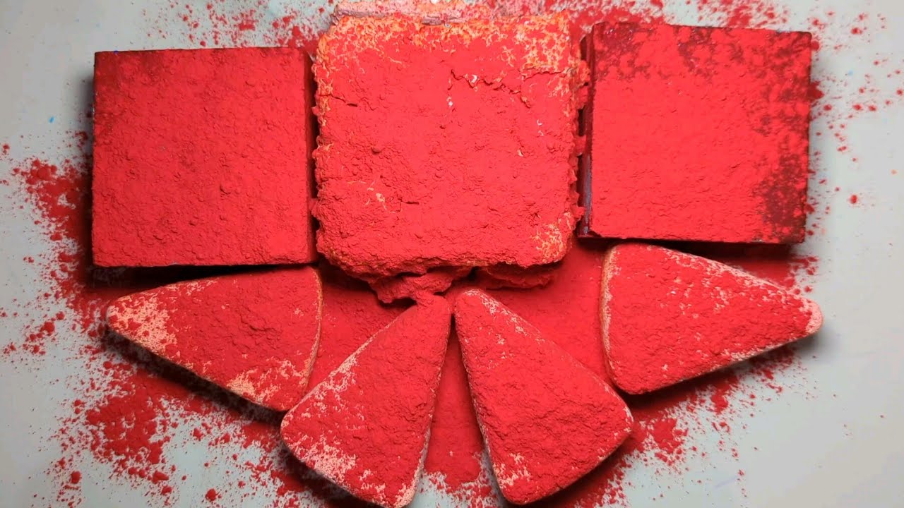 Pasted, Dyed and Reformed Gym Chalk - YouTube