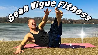 BURNING ABS & CORE Bodyweight Only Workout - Sean Vigue Fitness