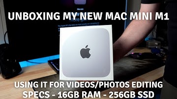 Unboxing my New Mac Mini M1