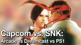Capcom vs. SNK: Arcade vs Dreamcast vs PS1 Comparison