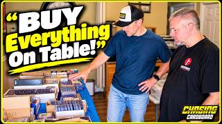 His HOUSE is FULL of 90's CARDS!