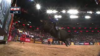 Ryan Dirteater rides Shattered Dreams for 87.5 points