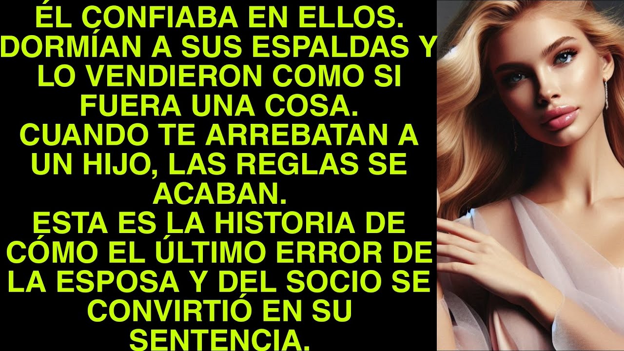 ÉL CONFIABA EN ELLOS. DORMÍAN A SUS ESPALDAS Y LO VENDIERON COMO SI FUERA UNA COSA.