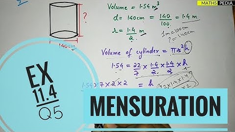 Mensuration | Class 8 | Ex 11.4 Q5 | Chapter 11 | Cbse | Explanation in Hindi | Mathspedia |