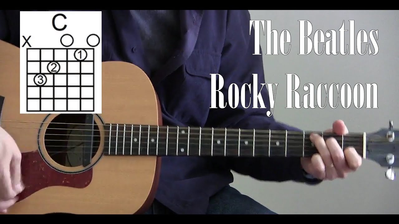 Easy How to Play Rocky Raccoon The Beatles L26 YouTube