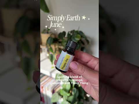 Simply earth essential oils recipe, box, June | ￼ essential oils for summer #essentialoils