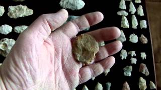 ARROWHEAD HUNTING INDIANA ARTIFACTS