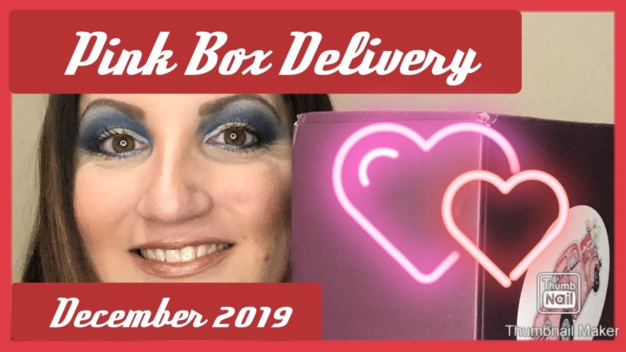 New To My Channel! December Pink Box Delivery Loving the Variety