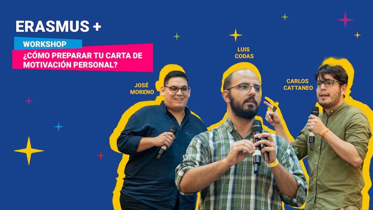 Erasmus+: ¿Cómo preparar tu carta de motivación personal para postular a una beca? – Workshop