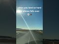 but at least not too hard #airplane #aviation #hardlanding #a350 #landing #funny