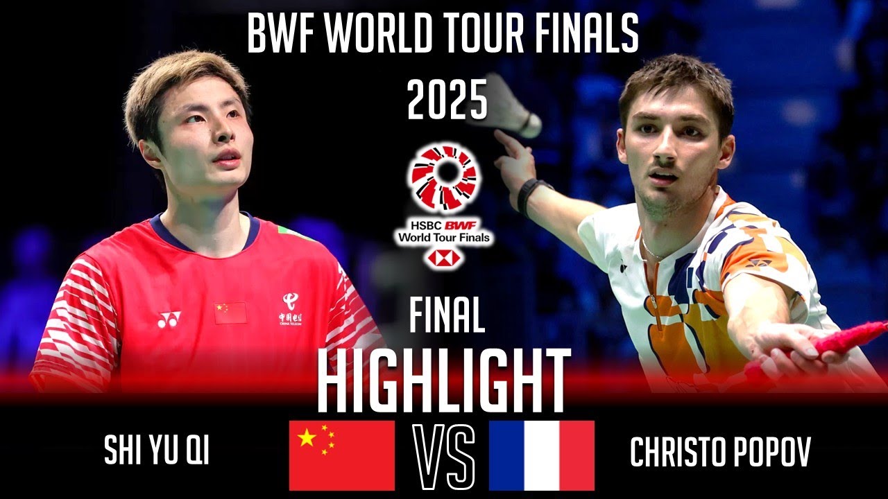 FANTASTIC FINAL‼️Christo POPOV vs SHI Yu Qi | World Tour Finals 2025 Badminton