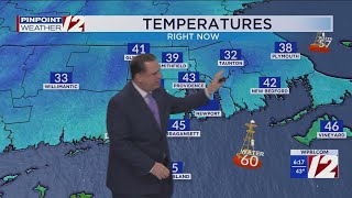 WPRI 12 Weather Forecast for 10-25-25:  Chilly, dry today