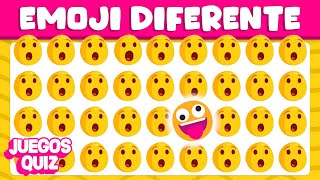 Encuentra El Diferente🤪Emoji Quiz😜Juego Con Emojis #01 | JuegosQuizGO