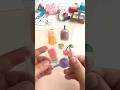 DIY cute 3D stickers 🍒🍭🧋 #shorts