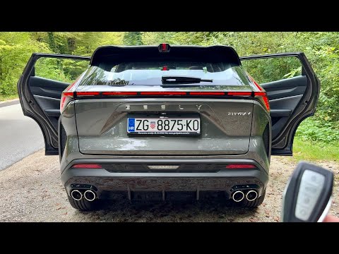 New GEELY CITYRAY 2026 PRACTICALITY AC Controls TRUNK SPACE CABIN Storage