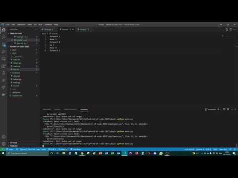 Advent of Code 2021 Day 2 Solution
