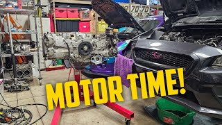 Rebuilding Blown up Subaru Part 4. New motor time!! by Fix it Garage 675 views 7 months ago 30 minutes
