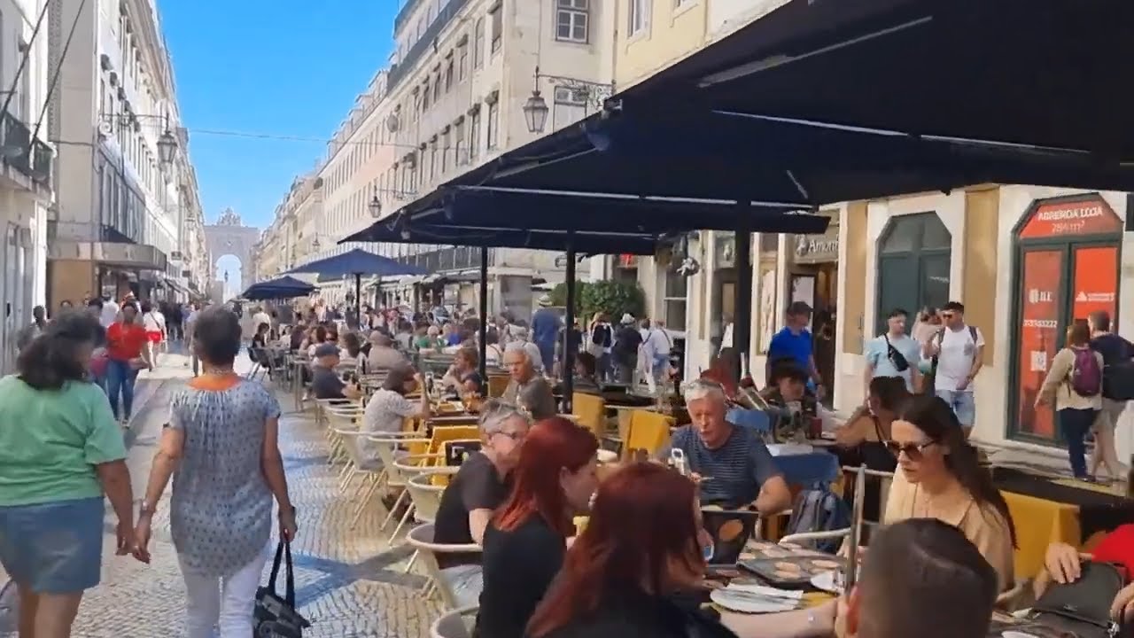 LISBON Walking Tour 2023, Portugal