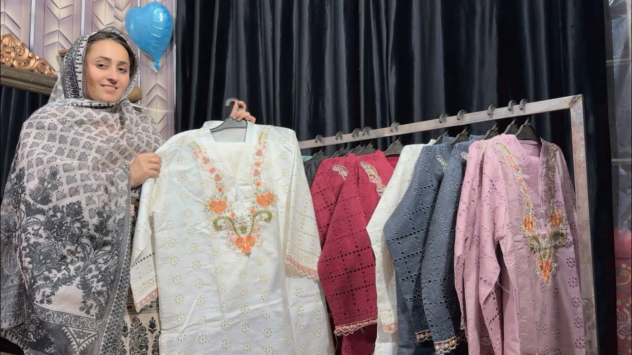 🌙 Eid ka New Stock Aa Gaya|| 💃 Sirf 2500 Mein Mukammal 3 Piece Dress🛍️✨