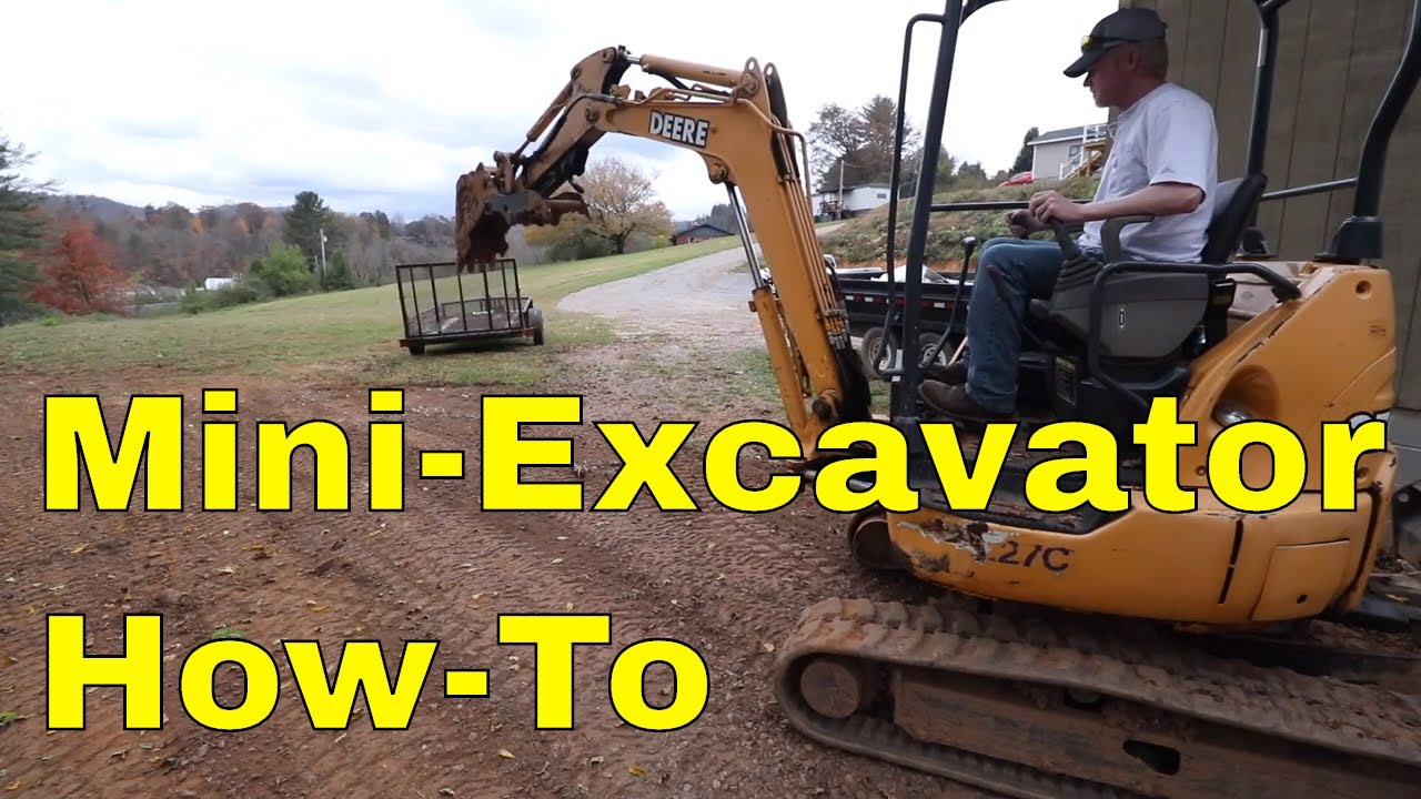 Operating an Excavator . Homeowner Edition YouTube
