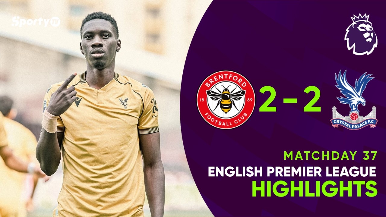 Brentford vs. Crystal Palace (2-2) | 25/26 | Premier League - Game highlights | SportyTV