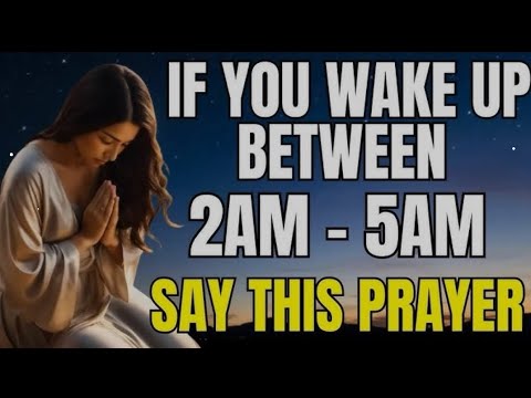 Powerful 3 AM Prayer for Financial Breakthrough and Urgent Miracles in ...