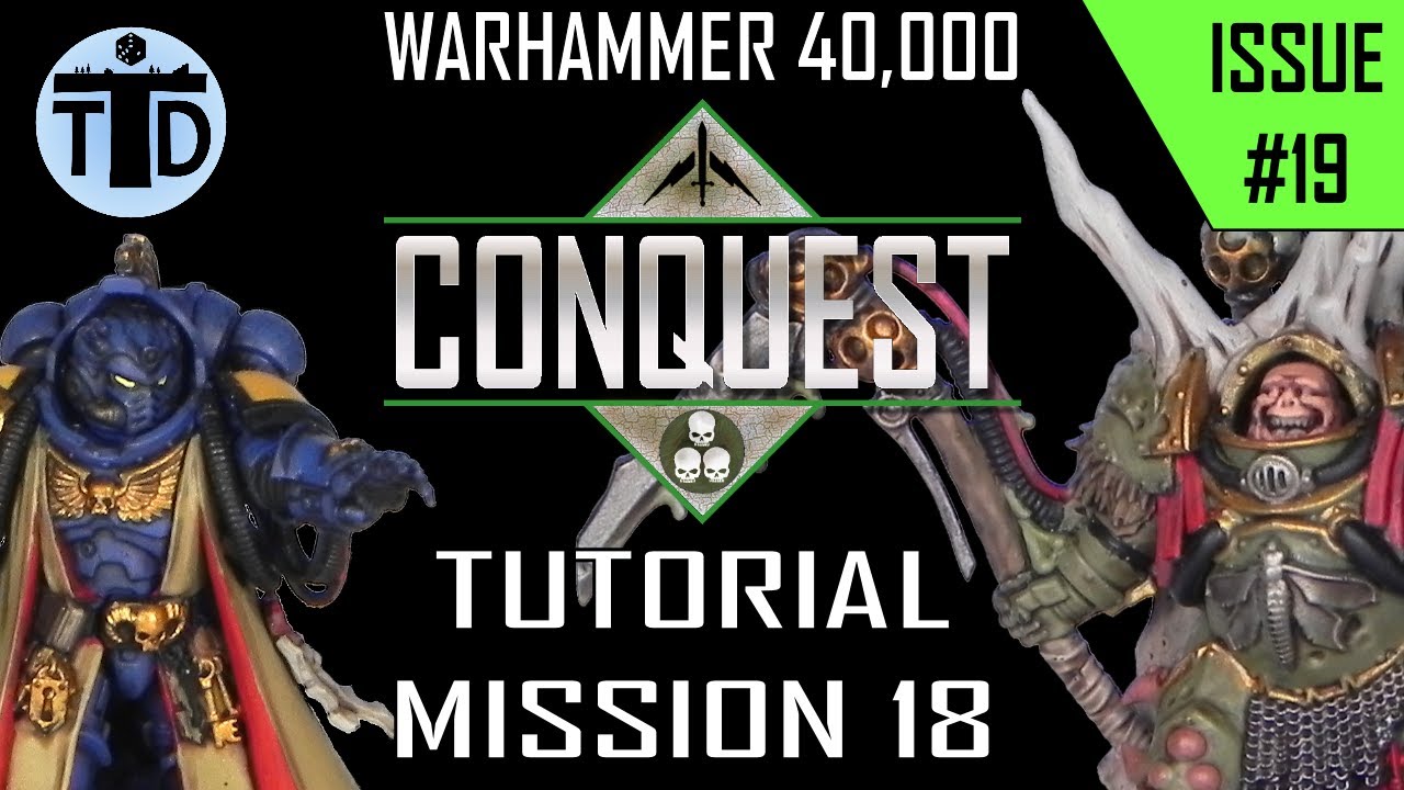 Death Guard Lord & Terminators! Warhammer 40k Conquest Issue 19 Battle ...