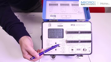 INDICATORE DI DEFORMAZIONE P3 - PER ESTENSIMETRI (Strain Indicator and Recorder)