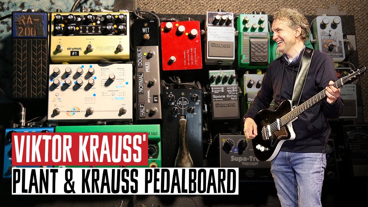 Viktor Krauss' Plant & Krauss Pedalboard YouTube