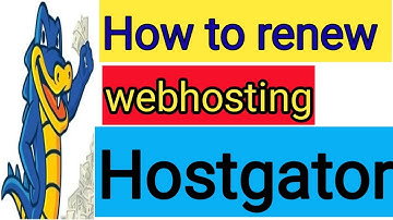 hostgator webhosting renew| kaise kare