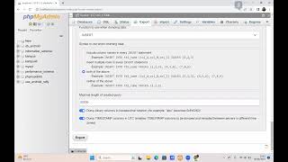 Cara Export Database melalui phpMyAdmin