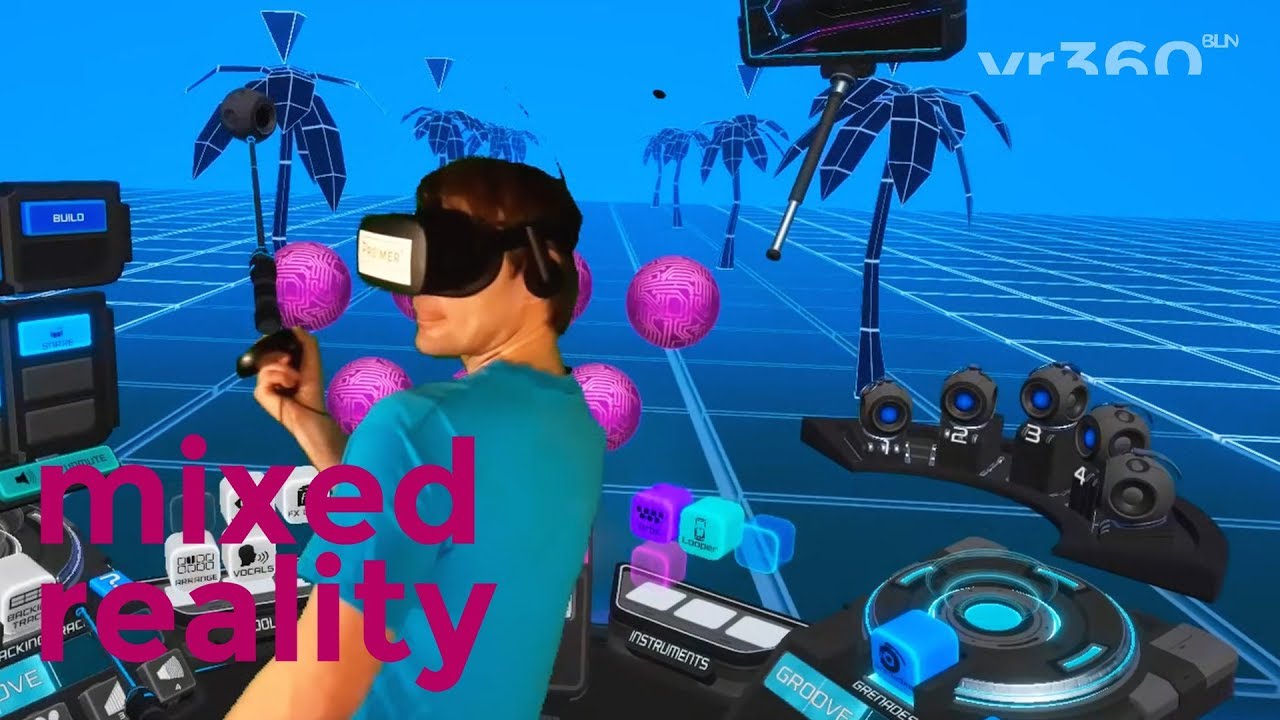 Electronauts VR Jam - Live Act in Virtual Reality or just a Game ?